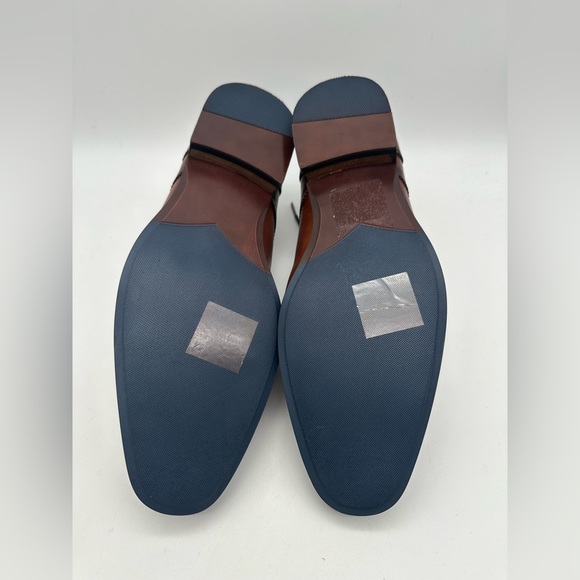 BRAND NEW Express 55285 Brown Oxford Cap Toe Dress Shoe Sz 11 MSRP $118 main image 5